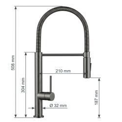 pure-sink-luxion-gun-metal-kitchen-faucet-flexible-spout